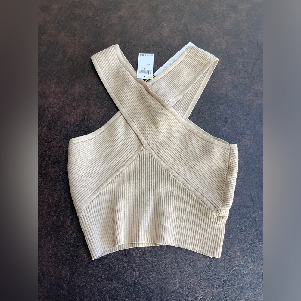 House of Harlow Knitted Stretch Top